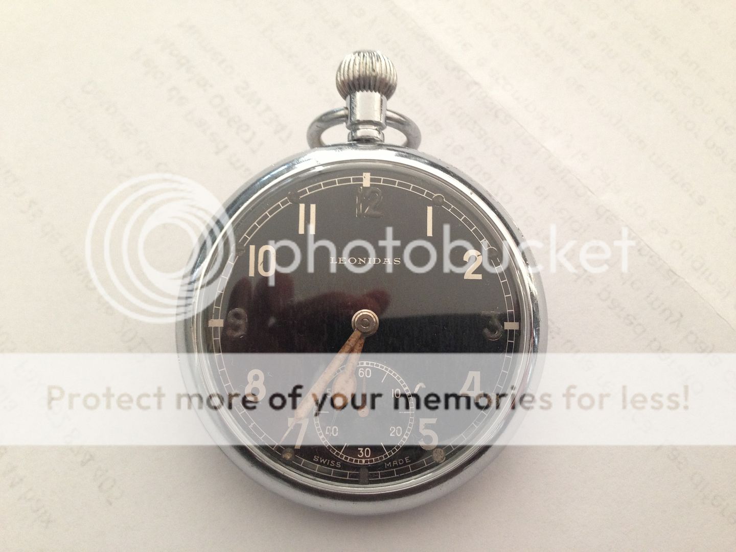 LEONIDAS LEVER CHRONOMETER POCKET WATCH MILITARY WWII OROLOGIO DA TASCA MILITARE eBay